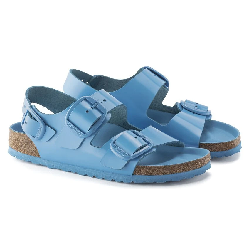 Birkenstock Milano Big Buckle Natural Leather Patent 7 Birkenstock Milano Big Buckle Natural Leather Patent - Image 7