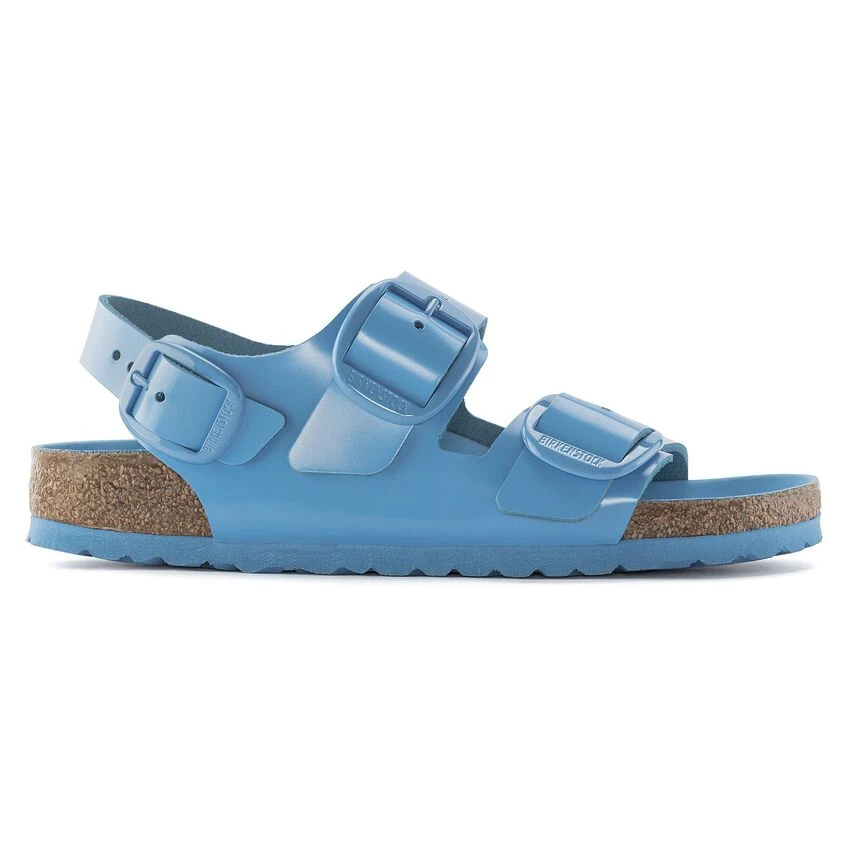 Birkenstock Milano Big Buckle Natural Leather Patent 8 Birkenstock Milano Big Buckle Natural Leather Patent - Image 8