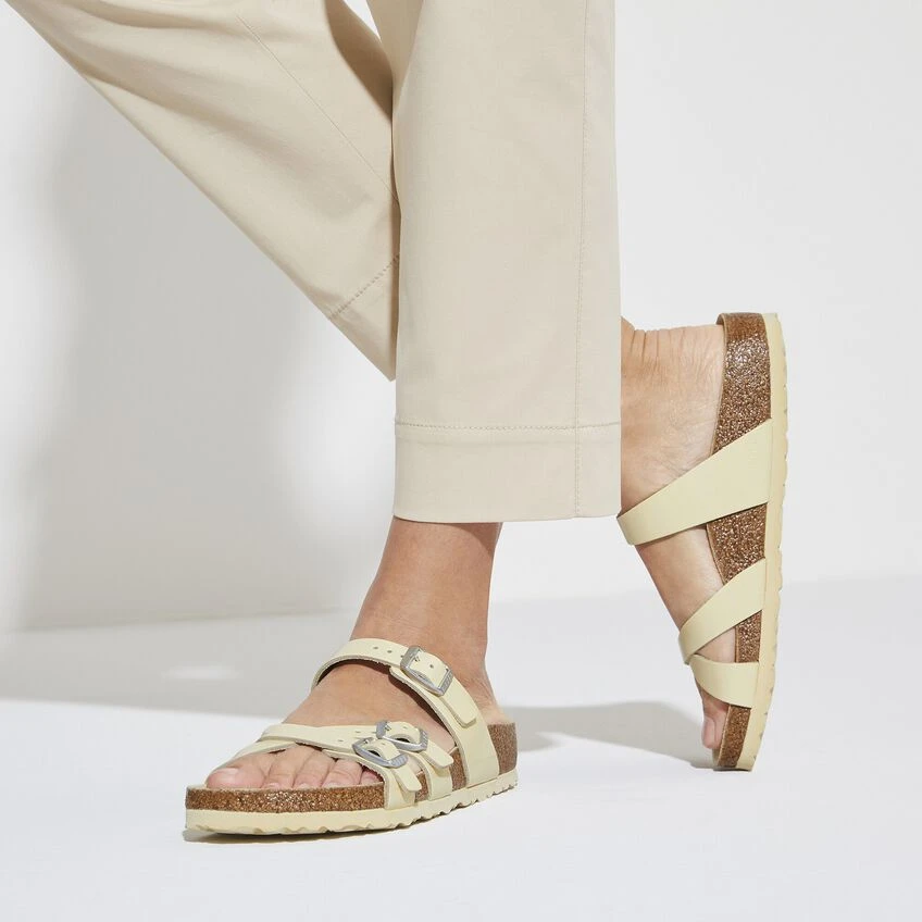 Birkenstock Franca Natural Leather Patent 4 Birkenstock Franca Natural Leather Patent - Image 4