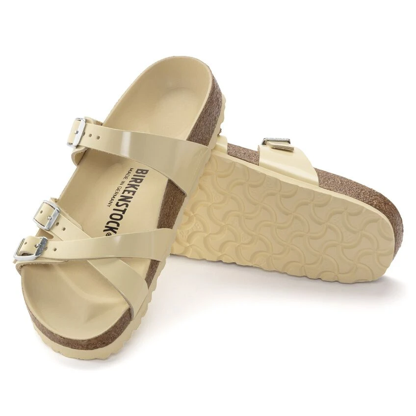 Birkenstock Franca Natural Leather Patent 5 Birkenstock Franca Natural Leather Patent - Image 5