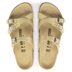 Birkenstock Franca Natural Leather Patent 14 Birkenstock Franca Natural Leather Patent -Sandal Stride Sales 1024252 top