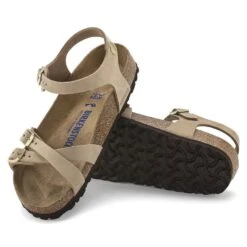Birkenstock Kumba Nubuck Leather -Sandal Stride Sales 1024268 sole