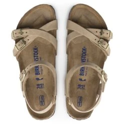 Birkenstock Kumba Nubuck Leather -Sandal Stride Sales 1024268 top