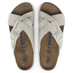 Birkenstock Lugano Suede Leather -Sandal Stride Sales 1024534 top