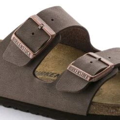 Birkenstock Arizona Birko-Flor Nubuck -Sandal Stride Sales 151183 detail 1