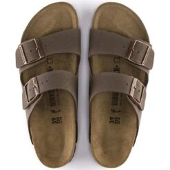 Birkenstock Arizona Birko-Flor Nubuck -Sandal Stride Sales 151183 top