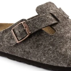 Birkenstock Boston Wool Felt -Sandal Stride Sales 160583 detail 1