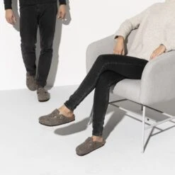 Birkenstock Boston Wool Felt -Sandal Stride Sales 160583 detail 7