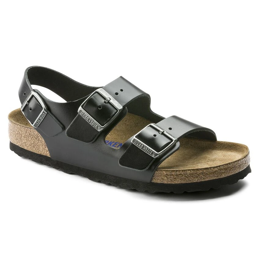 Birkenstock Milano Real Leather Soft Footbed 2 Birkenstock Milano Real Leather Soft Footbed - Image 2