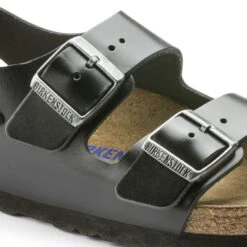 Birkenstock Milano Real Leather Soft Footbed 17 Birkenstock Milano Real Leather Soft Footbed -Sandal Stride Sales 234531 detail 1