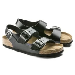 Birkenstock Milano Real Leather Soft Footbed 15 Birkenstock Milano Real Leather Soft Footbed -Sandal Stride Sales 234531 pair