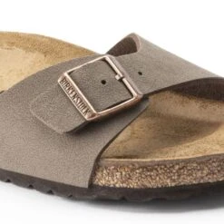 Birkenstock Madrid Birko-Flor Nubuck -Sandal Stride Sales 40093 detail 1