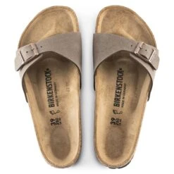 Birkenstock Madrid Birko-Flor Nubuck -Sandal Stride Sales 40093 top