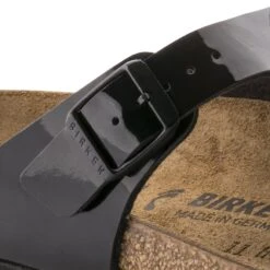 Birkenstock Gizeh Birko-Flor Patent -Sandal Stride Sales 43661 detail 1