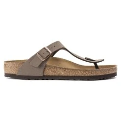 Birkenstock Gizeh Birko-Flor Nubuck -Sandal Stride Sales 43753 side