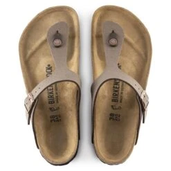 Birkenstock Gizeh Birko-Flor Nubuck -Sandal Stride Sales 43753 top