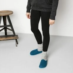 Birkenstock Amsterdam Wool Felt Petrol 11 Birkenstock Amsterdam Wool Felt Petrol -Sandal Stride Sales 559763 f look f