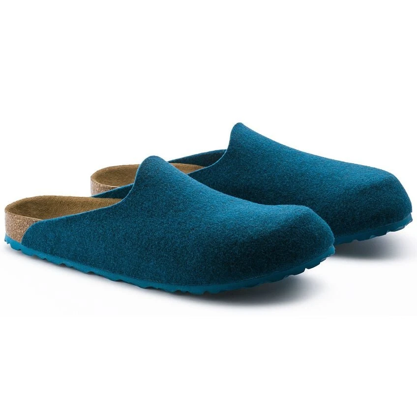 Birkenstock Amsterdam Wool Felt Petrol 7 Birkenstock Amsterdam Wool Felt Petrol - Image 7