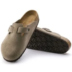 Birkenstock Boston Suede Leather -Sandal Stride Sales 560771 sole